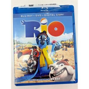 NEW 3-disc collector's set of the animated film "Rio"
